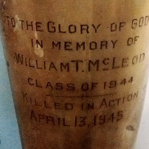 (Dump Find) PFC William T. McLeod was killed in action in Germany during the start of the Battle of Halle on April 13th 1945. This brass vase was like