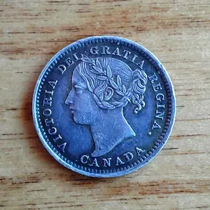 Eyeball find in a bag of loose silvers. Superb details still remaining for a coin that dates from 1858 to 1901

QVFront