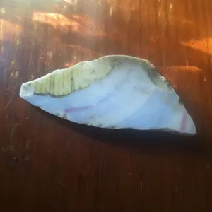 Found on beach of creek in the woods.