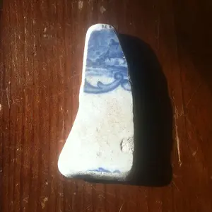 Found on beach of creek in the woods.