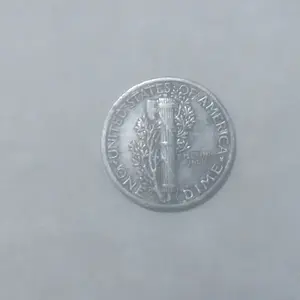 1935 Mercury Dime Reverse