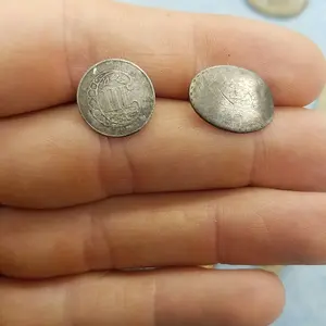 1856 Trime / Silver Cufflink