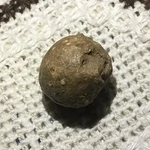 My first musket ball