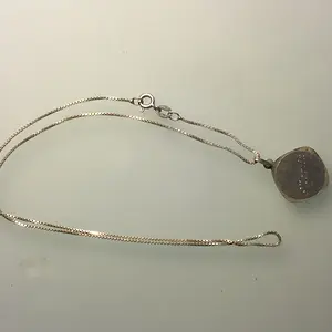 Sterling Silver Necklace With The Name Martin On It