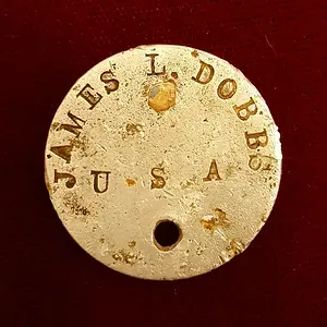 World War I era dog tag