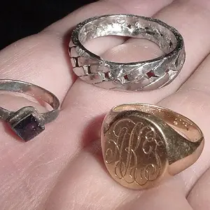CAPE -AUG. 21ST - AM KEEPERS...925 ...STAINLEESS...GOLD