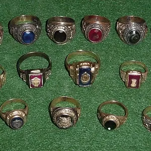 Class rings I still have left (not counting the one I'm returning Sept. 30th)- Ive have found over 60 detecting - have returned about a 3rd - sold abo