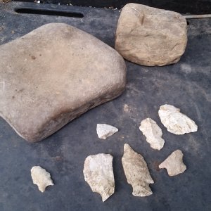 Grinding stones and points