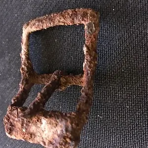 Buckle dug near Smithfield, Virginia using the XP Deus. 21 Dec. 2017