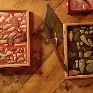 Nice points found in Indiana and Ohio , I did not find the axe. That was a purchase