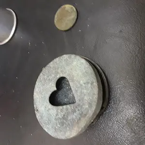 Heart top copper/brass case