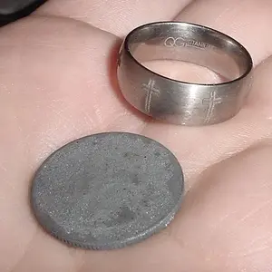 SILVER QUARTER - TITANIUM BAND