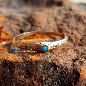 18th century gold ring