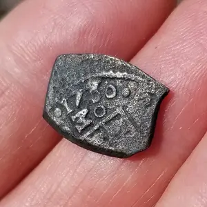 My first cob-one real, Mexico City mint.