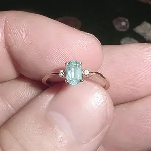 14K AQUAMARINE