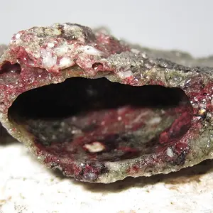 Red Trinitite cavern Trinitite