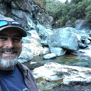 Jeff at the Claim 2018