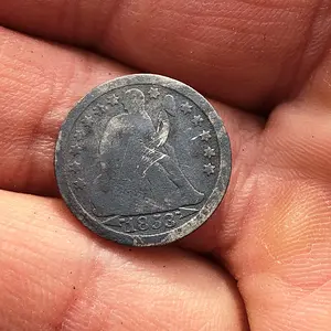 1853 Seated Dime