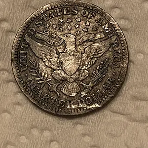 1907 Barber Quarter