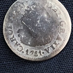 1781 half Real Potosi Mint