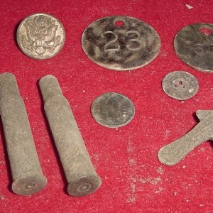 FINDS FROM A WW I TRAINING CAMP