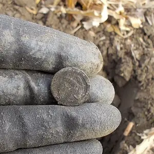 UNEXPECTED FARM FIELD FIND - THERE WAS NO MILITARY ACTION ANYWHERE NEAR HERE - MUST HAVE BEEN LOST BY FARMER AFTER HE GOT OUT OF THE MILITARY AND WORE