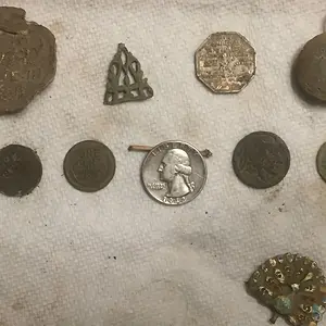 Finds 3-18-20 except for two pocket knives, and a 1948 Canada Dry