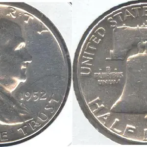 1952 Franklin Half Dollar