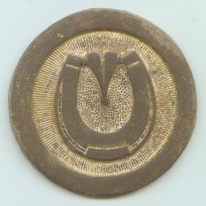 horseshoe 2'' lead disk