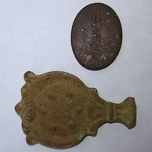 SWAK Wax Stamp (Front) and Handle
