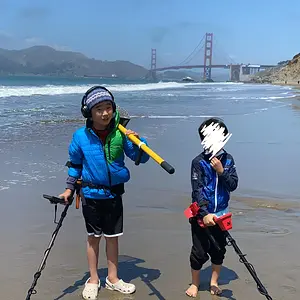 Me and my bro at the beach!