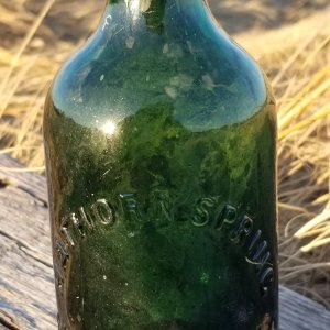 1870's Hathorn Spring Bottle