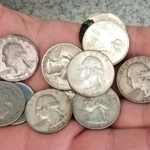 Coinstar: 4 Silver Quarters