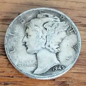 1945 Mercury Dime