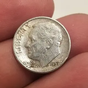 1957 Silver Dime