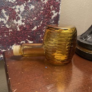 Avon glass bottle