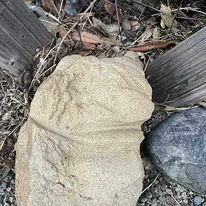 Sliced rock