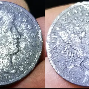 1907 Barber Half Dollar
