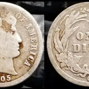 1905 Barber Dime - New Orleans (April 30th)