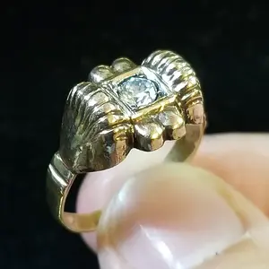 14k Diamond Ring