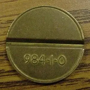 back of "gold token"