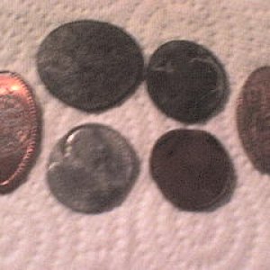 flattened coins