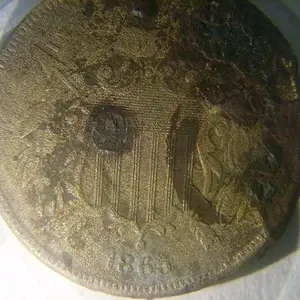 1865 2 cent