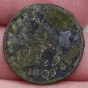 1809 "Classic Head" Half Cent (Obverse) - Found April, 2008, Burlington County NJ