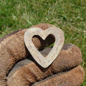 Metal Detecting is True Love - Here's a nice stamped brass heart I found.