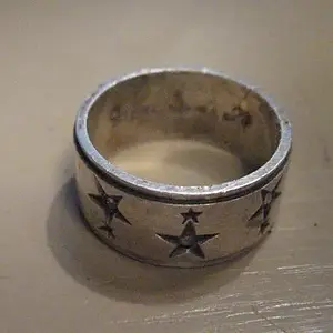 First silver and first ring - Found at an old barn site on the west side of the Kansas City metro area.  Summer 2009.