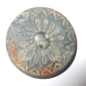 Button - Just thought it had a cool design. Found close to the Indian Head