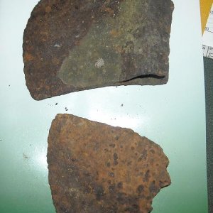 Old Axe Heads - These were found on the same site.