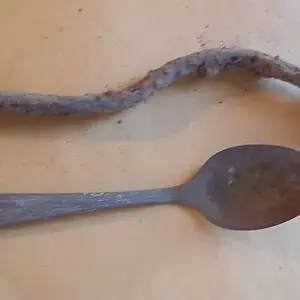 My first silver spoon.