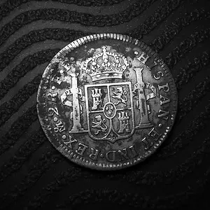 1782 Carolus III 2 Reale - Cleaned Up- Tails (Spanish Coat of Arms)